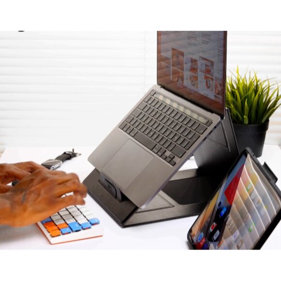 MOFT MOFT-Z Foldable 5-in-1 Sit-Stand Laptop Desk, Black - Picture 7 of 17